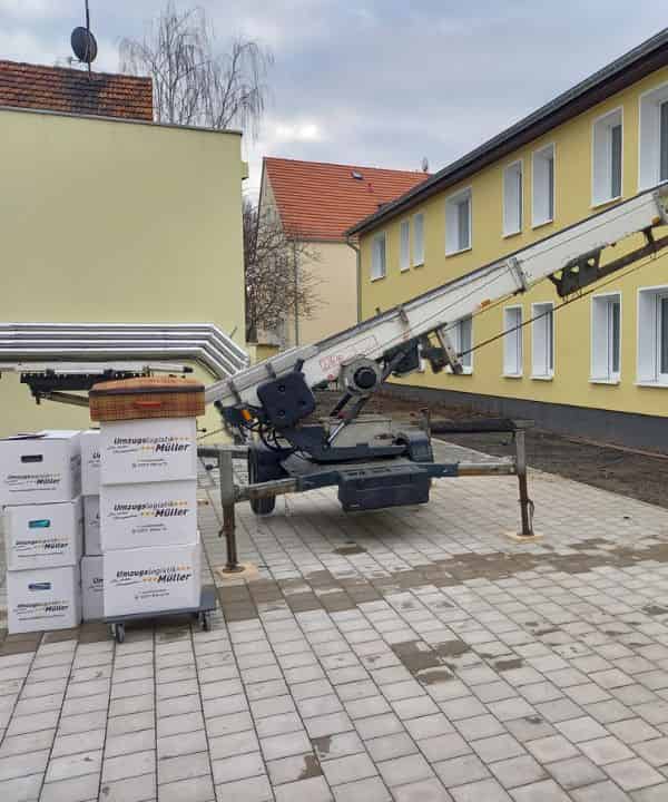 Möbellift in Göppingen Büroumzug 